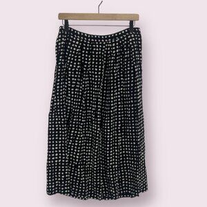 Polka Vintage Straight Midi Classy Work Business Chic Girly Dot Artsy Hip Skirt
